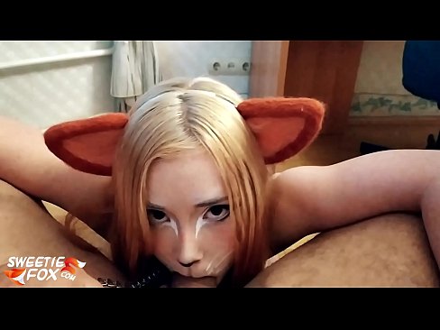 ❤️ Kitsune schluckt Schwanz und Sperma in ihrem Mund Porno bei uns de.amourpassionfever.ru ️❤